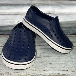 Native Unisex Shoe Regatta Blue/Shell White US size C-4